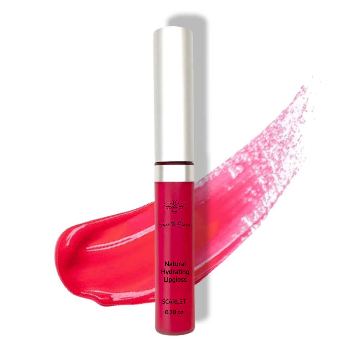 Natural Hydrating Lipgloss (SCARLET) (8g, 0.28oz.)